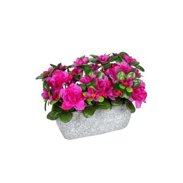 Künstliche Blume Azalee CELIANNE im Dekotopf, magenta, 24x15x19cm Künstliche Blume Azalee CELIANNE im Dekotopf, magenta, 24x15x19cm