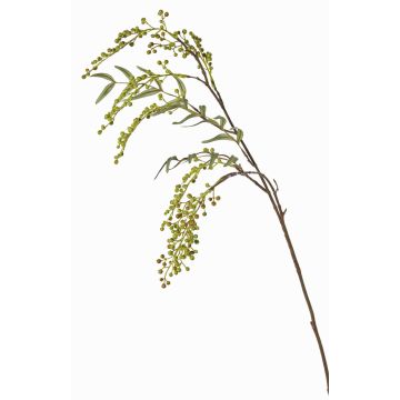 Ebereschen Zweig künstlich JANNAH mit Früchten, grün, 85cm
