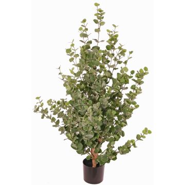 Eukalyptusbaum künstlich TONFYN, Naturstamm, grün, 130cm
