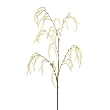 Kunst Zweig Amaranth PIATRA mit Blüten, creme, 100cm Kunst Zweig Amaranth PIATRA mit Blüten, creme, 100cm