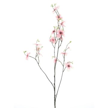 Künstlicher Zweig Hartriegel BIEMMY mit Blüten, rosa, 125cm