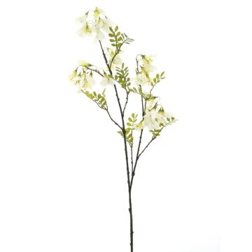 Künstlicher Zweig Schöterich ACRISIAN mit Blüten, creme, 125cm