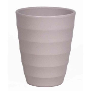 Keramik-Übertopf IZEH für Orchideen, grau-matt, 17cm, Ø14cm Keramik-Übertopf IZEH für Orchideen, grau-matt, 17cm, Ø14cm