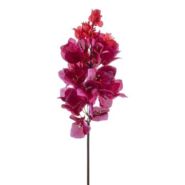 Künstlicher Zweig Bougainvillea TUSO mit Blüten, fuchsia, 60cm