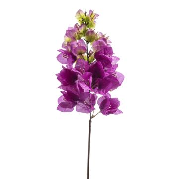 Künstlicher Zweig Bougainvillea TUSO mit Blüten, lila, 60cm