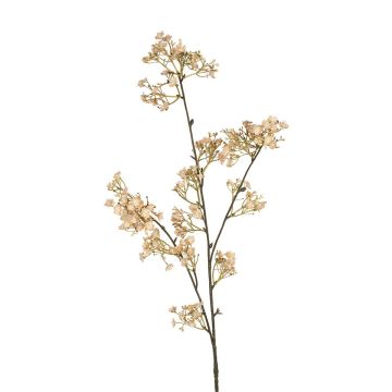 Dekozweig Schleierkraut FILENNA, beige, 105cm