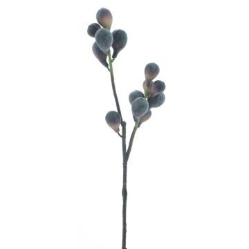 Deko Zweig Feige DALYVIA, Früchte, violett, 70cm Deko Zweig Feige DALYVIA, Früchte, violett, 70cm