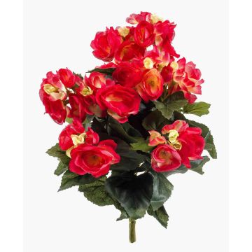 Kunstblume Begonie CATINKA auf Steckstab, pink, 30cm