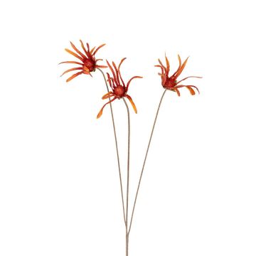 Dekozweig Sonnenhut HERILIA, orange, 100cm
