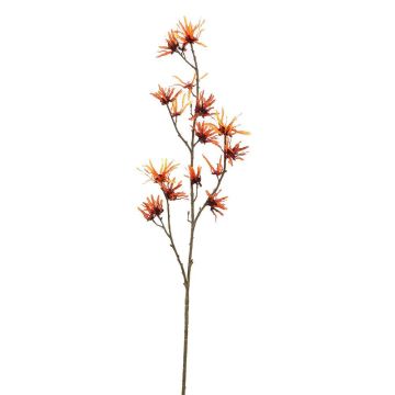 Deko Zweig Zaubernuss ERYNTA mit Blüten, orange, 100cm