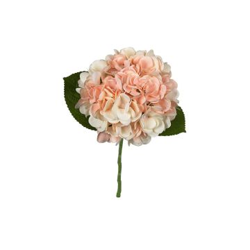 Dekoblume Hortensie IKALIA, lachs, 45cm