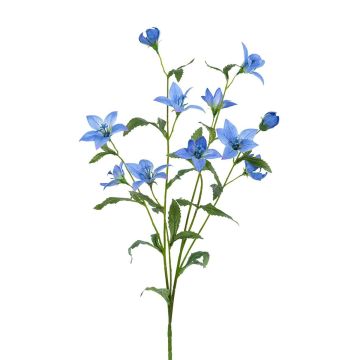 Künstliche Glockenblume LENNIA, blau, 80cm