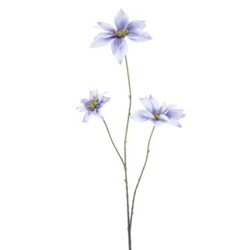 Deko Zweig Clematis TOLEDRA, lavendel, 90cm