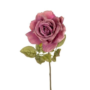 Künstliche Blume Rose NALISSA, mauve, 65cm Künstliche Blume Rose NALISSA, mauve, 65cm