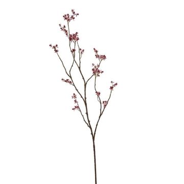Deko Zweig Celastrus MALAGRA, Früchte, rosa, 110cm