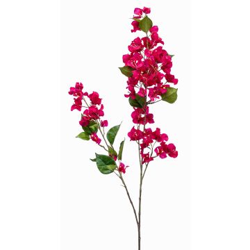 Kunstzweig Bougainvillea MONELS mit Blüten, pink, 115cm