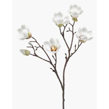 Kunstblume Magnolie ANEU, creme, 65cm, Ø7-8cm