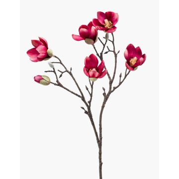 Kunstblume Magnolie ANEU, pink, 65cm, Ø7-8cm