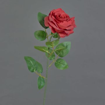 Kunstblume Rose PEZOS, rot, 60cm, Ø10cm Kunstblume Rose PEZOS, rot, 60cm, Ø10cm