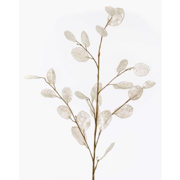 Kunstzweig Lunaria BUELNA, creme, 105cm