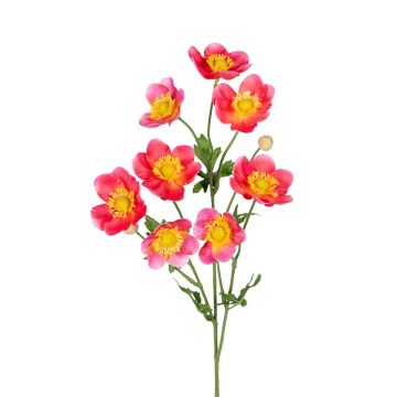 Dekozweig Anemone PIZORAN, rosa, 55cm