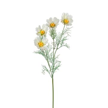 Künstlicher Zweig Schmuckkörbchen RETIANA, creme, 80cm