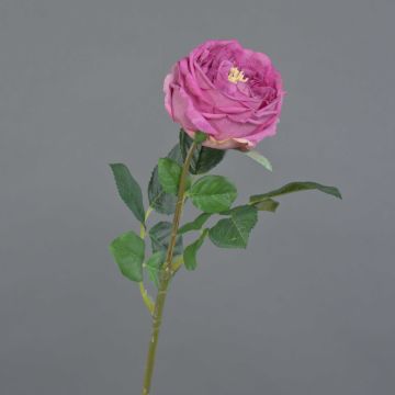 Kunstrose Kohl-Rose CATINCA, rosa, 60cm, Ø9cm