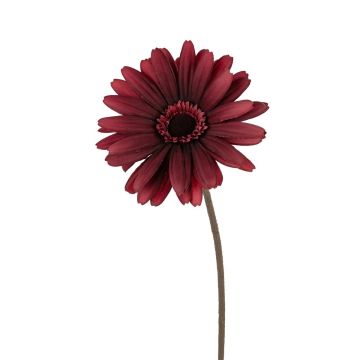 Künstliche Blume Gerbera SANDIRA, dunkelrot, 60cm Künstliche Blume Gerbera SANDIRA, dunkelrot, 60cm