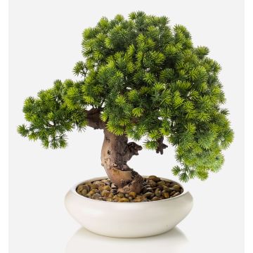 Künstlicher Bonsai Lärche MIRSANDA in Bonsaischale, 35cm