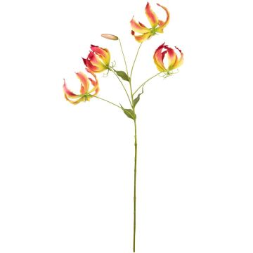 Kunstzweig Gloriosa SIARINA, orange, 95cm