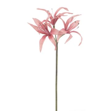 Künstliche Blume Gartenamaryllis SIAMARA, altrosa, 80cm