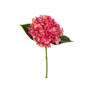 Dekoblume Hortensie VELANIDIA, koralle, 45cm