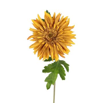 Künstliche Blume Gerbera YAMIRA, ockergelb, 60cm Künstliche Blume Gerbera YAMIRA, ockergelb, 60cm