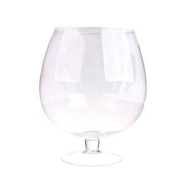 Maxi Cocktailglas LIAM auf Fuß, klar, 38cm, Ø31cm Maxi Cocktailglas LIAM auf Fuß, klar, 38cm, Ø31cm