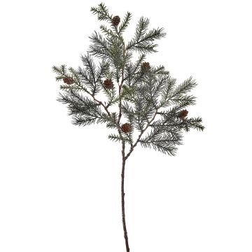 Deko Zweig Pinie PEXTO mit Zapfen, gefroren, 65cm Deko Zweig Pinie PEXTO mit Zapfen, gefroren, 65cm