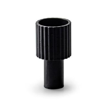 Metall Kerzenhalter TORIANO mit Rillen, schwarz, 5cm, Ø2,5cm Metall Kerzenhalter TORIANO mit Rillen, schwarz, 5cm, Ø2,5cm