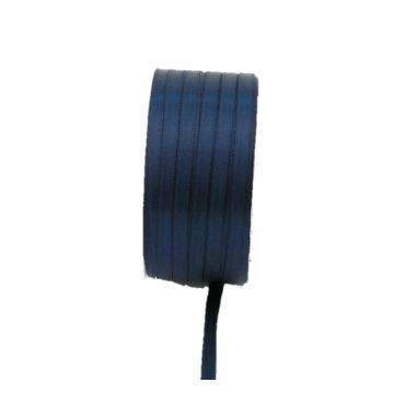 Doppel-Satinband VIPKE, dunkelblau, 50m, 3mm