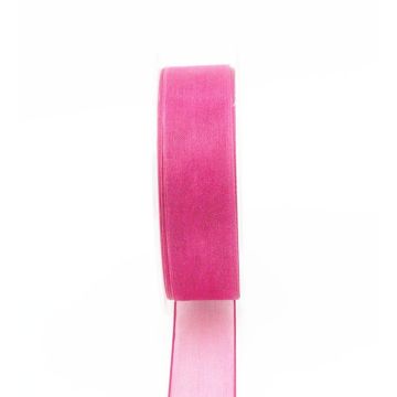 Organzaband OSNA, pink, 50m, 10mm