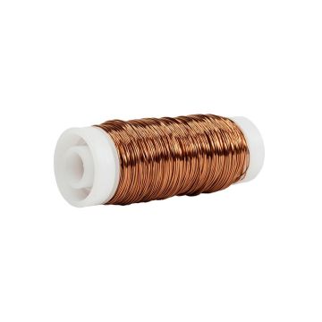 Floristendraht UTINA, kupfer, 50g, 60m, Ø0,3mm