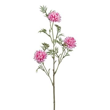 Dekozweig Chrysantheme FALTON, rosa, 55cm