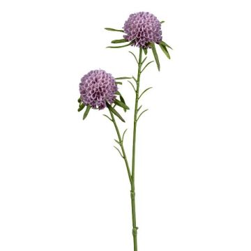 Kunstzweig Pompon-Dahlie SNURK, lila, 45cm, Ø4,5cm Kunstzweig Pompon-Dahlie SNURK, lila, 45cm, Ø4,5cm