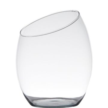 Dekoratives Glas Tischlicht KATE, klar, 32cm, Ø25,5cm Dekoratives Glas Tischlicht KATE, klar, 32cm, Ø25,5cm