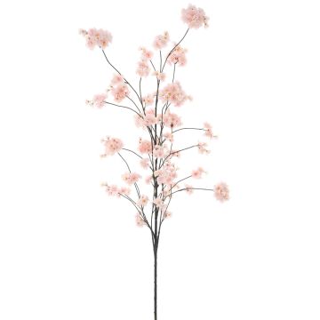 Deko Zweig Zierpfirsich NAFAELA mit Blüten, rosa, 195cm