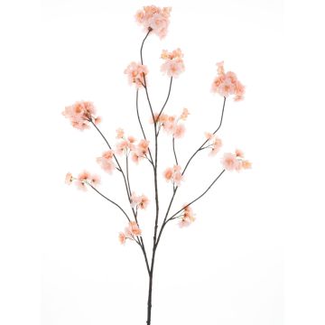 Deko Zweig Zierpfirsich DIMASIA mit Blüten, pfirsich, 125cm