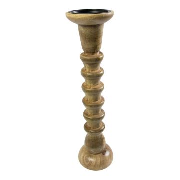 Mangoholz Kerzenleuchter COSTANTINO, braun, 40cm, Ø10cm Mangoholz Kerzenleuchter COSTANTINO, braun, 40cm, Ø10cm