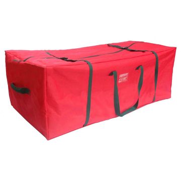 Tannenbaum Tasche eckig RYUKEN mit Henkel, rot, 137x47x63cm