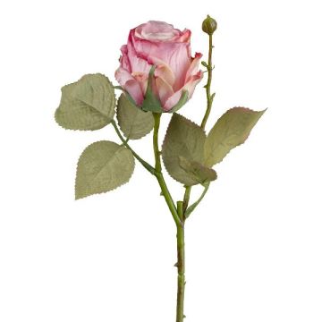 Kunstblume Rose ZORKLIN, rosa-pink, 45cm, Ø6,5cm Kunstblume Rose ZORKLIN, rosa-pink, 45cm, Ø6,5cm