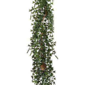 Dekohänger Lärche WODRI, Steckstab, Zapfen, grün, 125cm