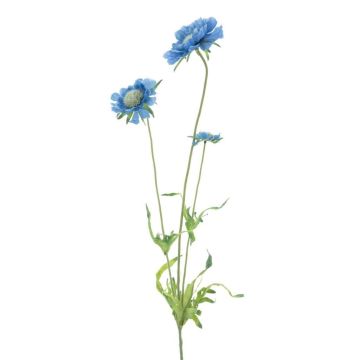 Kunstzweig Scabiosa ISILDEA, blau, 65cm