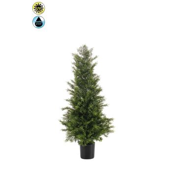 Zeder künstlich ZARGEN, crossdoor, grün, 90cm